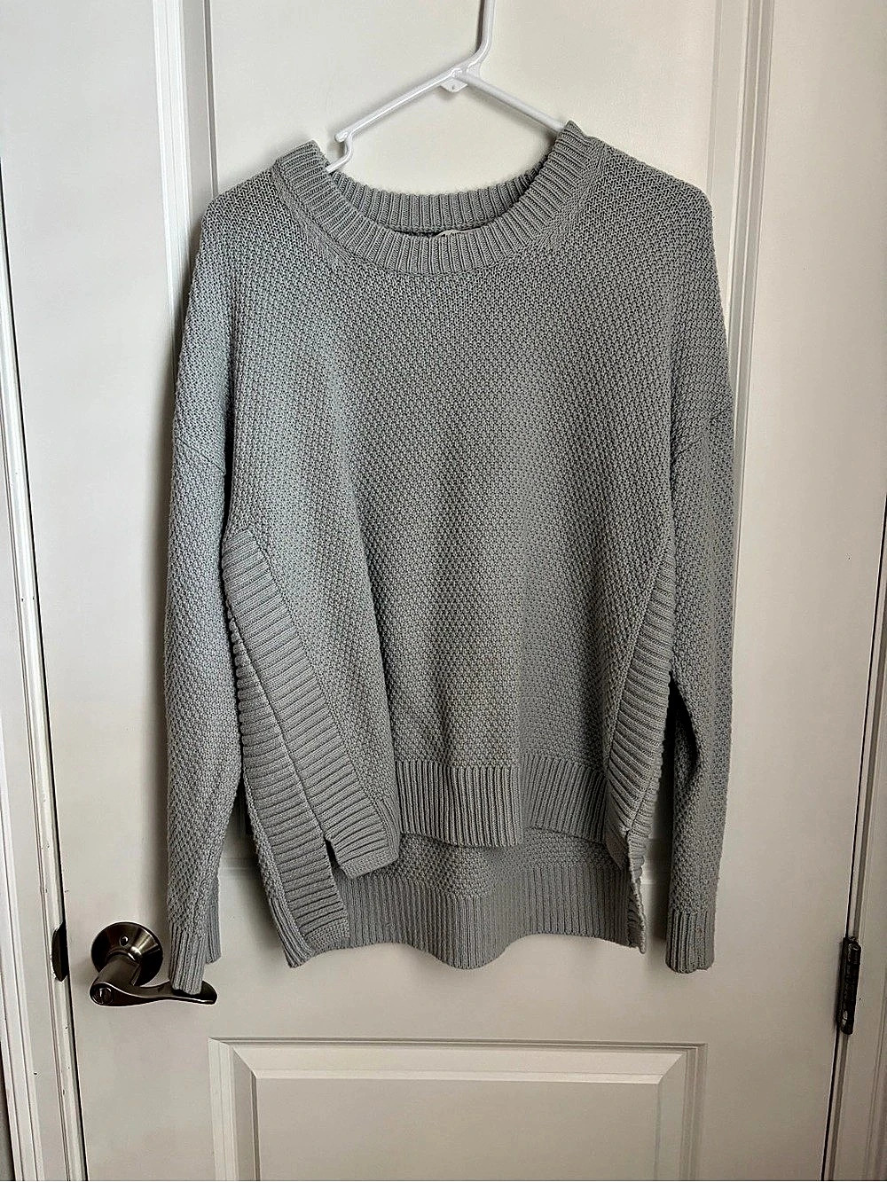 Madewell Gray Knit Sweater Size Small